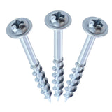 RUITOOL ST4 100pcs Woodworking Slant Hole Screws Half Tooth Self Tapping Phillips Bolt, 25mm, 32mm, 38mm, 50mm, 63mm