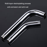 Top Spray Rod Shower Tube Stainless Steel Shower Outlet Pipe Elbow, 20cm, 29.5cm, 39cm, 49.5cm