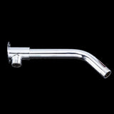 With Base Top Spray Rod Shower Tube Stainless Steel Shower Outlet Pipe Elbow, 20cm, 29.5cm, 39cm, 49.5cm