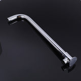 With Base Top Spray Rod Shower Tube Stainless Steel Shower Outlet Pipe Elbow, 20cm, 29.5cm, 39cm, 49.5cm