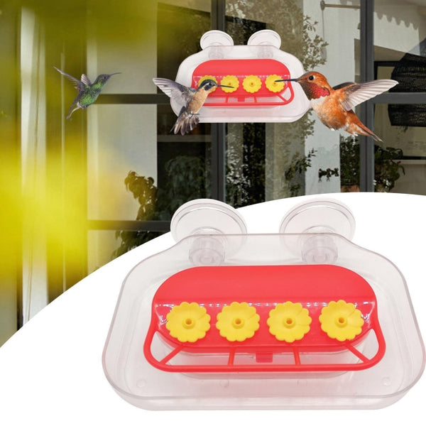 Suction Cup Bird Feeder Window Bird Feeder Tray