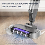 XM001 Smart Wireless Electric Vacuum Cleaner Sweeping and Mopping Integrated Floor Washer, 3800pa White, 3800pa Gray, 4300pa White, 4300pa Gray, 4800pa White, 4800pa Gray