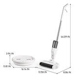 XM001 Smart Wireless Electric Vacuum Cleaner Sweeping and Mopping Integrated Floor Washer, 3800pa White, 3800pa Gray, 4300pa White, 4300pa Gray, 4800pa White, 4800pa Gray