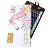 Oil Colored Pencil Art Hand Drawn Set, 48 Colors, 72 Colors, 120 Colors