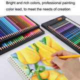 Oil Colored Pencil Art Hand Drawn Set, 48 Colors, 72 Colors, 120 Colors