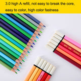 Oil Colored Pencil Art Hand Drawn Set, 48 Colors, 72 Colors, 120 Colors