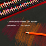 Oil Colored Pencil Art Hand Drawn Set, 48 Colors, 72 Colors, 120 Colors