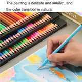 Oil Colored Pencil Art Hand Drawn Set, 48 Colors, 72 Colors, 120 Colors