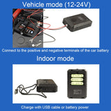 SJZ-021 Car Ultrasonic Rat Repeller Car Engine Mouse Repellent, without Battery, with Battery