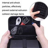 For Nintendo Switch Double Fitness Ring Storage Bag EVA Portable Hard Shell Host Package Accessories, GH1827 Black, GH1827 Red, GH1827 Blue, GH1827 White, GH1827 Carbon Fiber