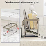 Stainless Steel Sponge Drainer Rack Multifunctional Storage Shelf, Ordinary Model, Rag Model, Ordinary Model+Footbed, Rag Model+Footbed