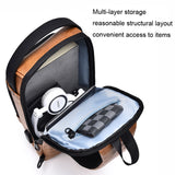 WEIXIER X318 Single Shoulder Crossbody Male Waterproof Anti-Theft Small Backpack