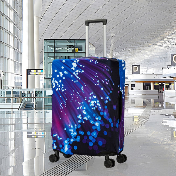 Graffiti Luggage Dust Cover Outdoor Travel Thick Elastic Luggage Protective Cover, S (17-20 inches), M (20-22 inches), L (22-24 inches), XL (24-26 inches)