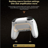 Wireless Bluetooth Somatosensory Vibration Gamepad for Nintendo Switch/Switch PRO, Black Gold, White Green, Black, White