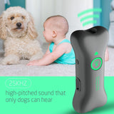 Ultrasonic Automatic Dog Barking Device Handheld Dog Training Device Dog Repellent, D9