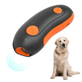 Ultrasonic Pet Trainer Handheld Sonic Dog Repeller Portable Electronic Dog Trainer, D2