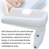 Outdoor Travel Baby Inflatable Bed Children Car Rear Folding Bed Aircraft Inflatable Mattress, Gray, Gray+Seat Belt, Gray+Inflator, Gray+Storage Bag, Gray+Inflator+Storage Bag+Seat Belt, Gray+CN Plug Inflatable Pump+Storage Bag+Seat Belt