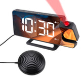 Mirror Projection Clock 2 Groups Alarm Mode with Vibrator, TS-9211