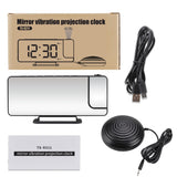 Mirror Projection Clock 2 Groups Alarm Mode with Vibrator, TS-9211