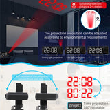 Mirror Projection Clock 2 Groups Alarm Mode with Vibrator, TS-9211