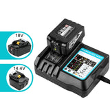 For Makit DC18RA / DC18RC 14.4V-18V Cordless Power Tool Battery Charger, US Plug, EU Plug, UK Plug, AU Plug