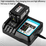 For Makit DC18RA / DC18RC 14.4V-18V Cordless Power Tool Battery Charger, US Plug, EU Plug, UK Plug, AU Plug