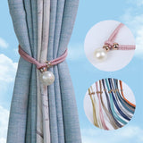 Pearl Curtain Clip Curtain Holders Tie Back Buckle Curtain Decor Accessories