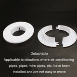 Split Air Conditioning Wall Hole Decorative Cover Plug, 36mm, 46mm, 53mm, 58mm, 68mm, 82mm