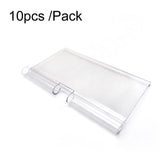 Supermarket Double Line Price Tag Display, 10pcs /Pack 42 x 60mm, 10pcs /Pack 42 x 80mm, 10pcs /Pack 42 x 100mm