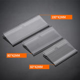 Supermarket Double Line Price Tag Display, 10pcs /Pack 42 x 60mm, 10pcs /Pack 42 x 80mm, 10pcs /Pack 42 x 100mm