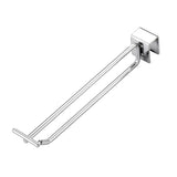 Square Tube Dual Line Hook Supermarket Hook, 10cm, 15cm, 20cm, 25cm, 30cm