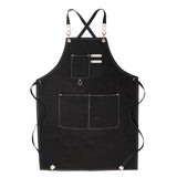 Floral Milk Tea Baking Workwear Apron