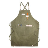 Floral Milk Tea Baking Workwear Apron