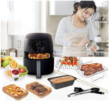 For Ninja 3.7-4.2QT Air Fryer Accessories 6 in 1 Set, 6 in 1 Set