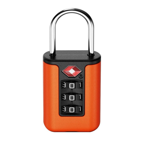 TSA Customs Code Lock Travel Luggage Lock Mini Contrast Color Design Combination Padlock