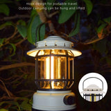 Waterproof Outdoor Tent Retro Atmosphere Horse Lamp, Black, White, Solar Energy Black, Solar Energy White