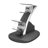 iplay HBP-253 For PS5 Game Wireless Handle Double Charging Base Placement Bracket, HBP-253 (White), HBP-253 (Black)