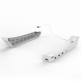 For PS5 IPEGA Horizontal Stand with 4-Port USB Hub Base Holder, iPega PG-P5032