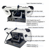 For ROG ALLY Charging Base Multifunctional Docking Station, 6 -in-1 Verison, 4 -in -1 Version