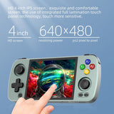 ANBERNIC RG405M Handheld Game Console 4 Inch IPS Touch Screen Aluminum Alloy Android 12 System, 128G+128G 3100+Games, 128G+256G 4000+Games