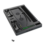 iplay for PS5 Game Console Cooling Fan Base Charging Stand with Disc Holder, HBP-271