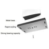 iplay for PS5 Game Console Cooling Fan Base Charging Stand with Disc Holder, HBP-271