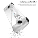 For ASUS Rog Ally Game Console All-in-one TPU Soft Protective Case, TPU Case Transparent