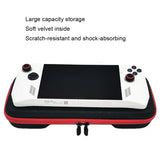 For ASUS ROG Ally Game Console Portable PU Waterproof Storage Box, Storage Box (Red)