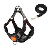 Pet Dog Harness Reflective Anti-break-off Vest-style Leash, Mesh Classic Red, Mesh Coffee, Mesh Black, Mesh Orange, Mesh Cyan