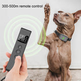 Smart Waterproof Electric Shock Dog Trainer Rechargeable Remote Bark Stopper