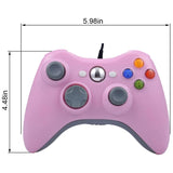 For XBOX 360 Console And PC USB Dual Vibration Wired Gamepad