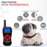 Smart Electronic Remote Control Dog Training Device Waterproof Pets Bark Stopper, For-One-Dog, For-Two-Dog