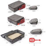 Foldable Oxford Cloth Portable Cat Litter Box Pet Bag, 30x30cm, 24x40cm, 35x45cm