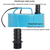 Anti-Dry Burning Bottom Suction Pump Fish Tank Suction Feces Wigwam Bonsai Submersible Pumps, JN-311 12W